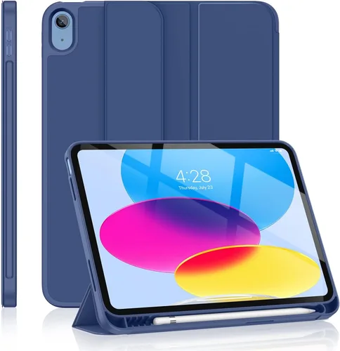 Miniatura 12 de Soke Funda para iPad (A16) de 11ª/10ª generación (2025/2022), iPad de 11/10.9 pulgadas con soporte para lápiz, funda protectora inteligente con Negro