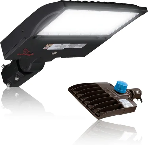 Miniatura 20 de RuggedGrade NextGen III - Luz LED para caja de zapatos de 300 W, 42,000 lúmenes, blanco brillante de 5000 K, montaje de brazo, 277-480 V, carcasa