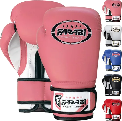 Miniatura 11 de Farabi Sports Guantes de boxeo para niños de 4, 6, 8 onzas, guantes de boxeo para niños, guantes de boxeo juveniles, guantes de boxeo para niños