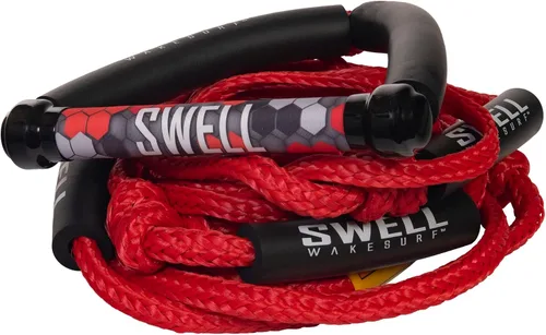 Miniatura 11 de Cuerda de Wakesurf Pro - 24' 3 Sección 3/4" Línea Gris