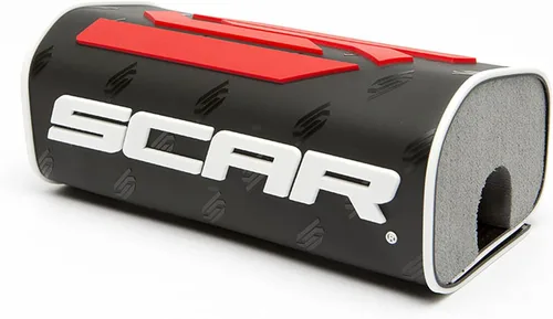 SCAR Cuadrado manillar pad para Dirtbike ATV Motocross motocicleta Fatbar Dirtbike Enduro Supermoto - Negro