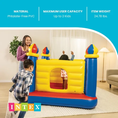 Miniatura 5 de Castillo inflable saltarín Intex Jump o Lene para edades de 3-6 años