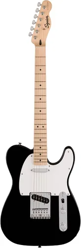 Miniatura 2 de Fender Squier Sonic Telecaster - Paquete negro con amplificador, sintonizador, correa, cable, púas y DVD de guitarra Austin Bazaar