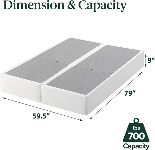 Miniatura 3 de Somier y base de colchón plegables de Sleep Master, Acero