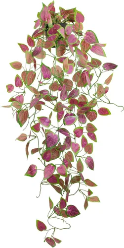 Miniatura 12 de LOYWREE Plantas Artificiales de 35.4 Pulgadas en Maceta Negra Plantas Colgantes Falsas Realistas en Maceta con Hiedra Artificial y Pothos - Ideal