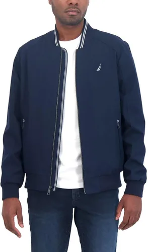 Miniatura 12 de Nautica - Chaqueta bomber ligera para hombre – Resistente al viento y al agua, tallas regulares, grandes y altas