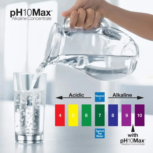 Miniatura 7 de Gotas de agua alcalina de pH, sin sabor, 2 onzas líquidas