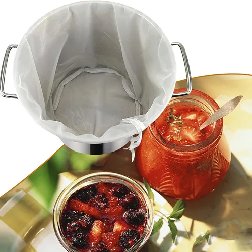 Miniatura 10 de CONIE - Bolsa de nailon de 75 micrones para cerveza y vino, bolsa de filtro de grado alimenticio, bolsa de leche de nuez de 18 x 24 pulgadas