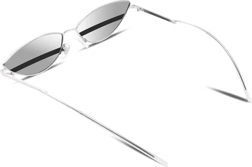 Miniatura 3 de FEISEDY Gafas de sol de diseñador de moda Retro pequeños pétalos forma arco templo diseño B2298