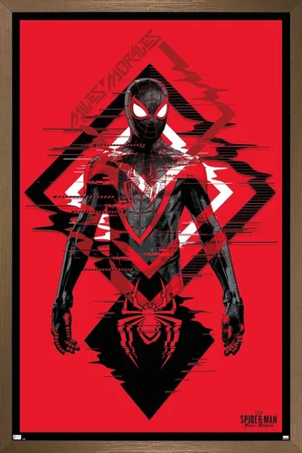Miniatura 14 de Trends International Marvel's Spider-Man: Miles Morales - Póster de pared de traje, 22.375 x 34 pulgadas, versión premium sin marco