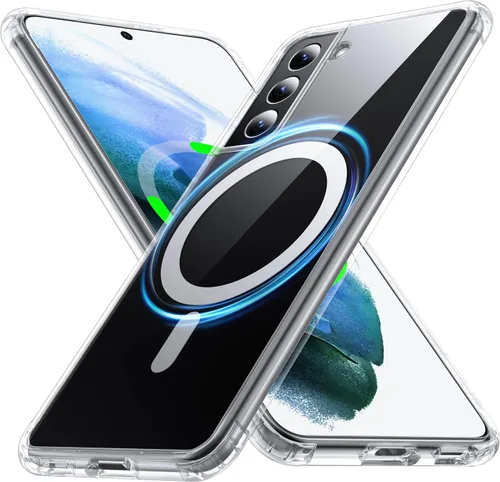 Miniatura 16 de [NO.1 - Funda magnética para Samsung Galaxy S21 con MagSafe [prueba de caídas de grado militar] [mate translúcido] [antihuellas] parachoques