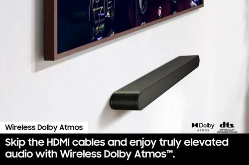 Miniatura 8 de Samsung Barra de sonido, Serie B (HW-B400F), 2.0 canales con woofer incorporado, mejora de voz y modo nocturno, expansión de sonido envolvente