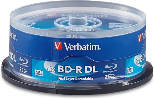 Miniatura 7 de Verbatim BD-R 25GB 16X Disco de Medios Grabables Blu-ray - Husillo - 97238, Con Marca, Paquete de 10