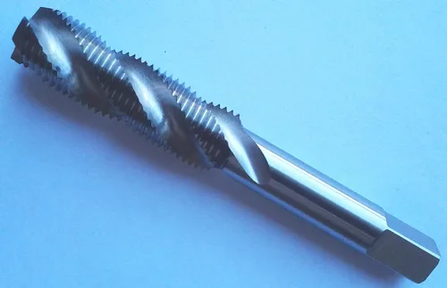Grifo de flauta espiral UNC 7/16-14 UNC para fondo GH3 Límite de 3 flautas HSS sin recubrimiento con acabado brillante. Luctool proporciona