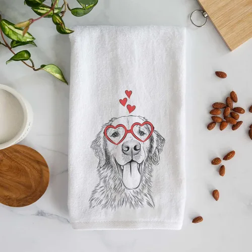 Miniatura 2 de Inkopious Bare Golden Retriever - Toalla de mano decorativa para baño y cocina