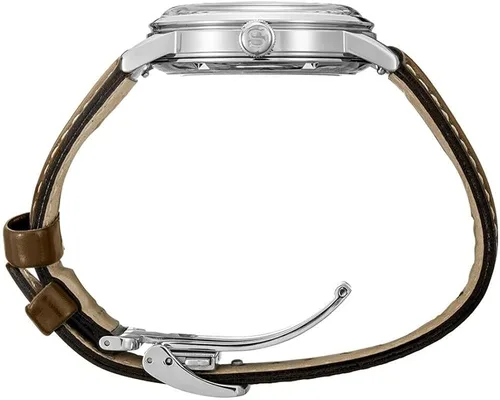Miniatura 2 de Seiko Presage - Reloj automático de cuero marrón SRPE45 verde para hombre