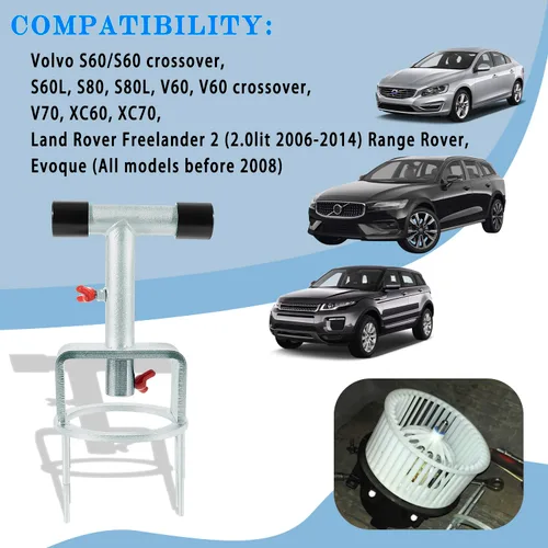 Miniatura 2 de 9997284 Herramienta de instalación/extracción del motor del ventilador de calentador compatible con Range Rover Evoque Volvo S60 S80 V60 V70 XC60