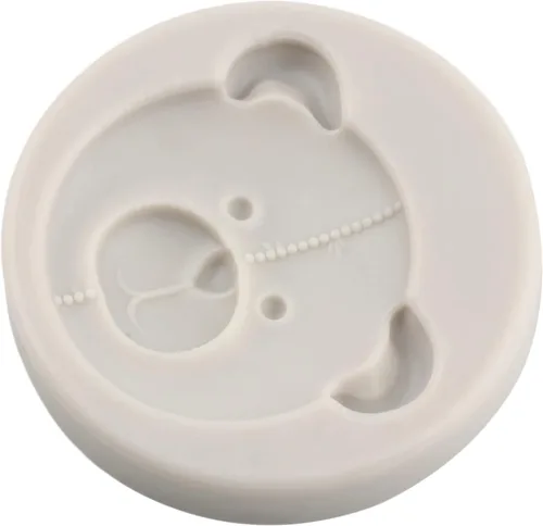Miniatura 9 de Moldes de silicona para fondant de oso para decoración de pasteles de oso de peluche, decoración de cupcakes, pasta de goma de mascar de azúcar