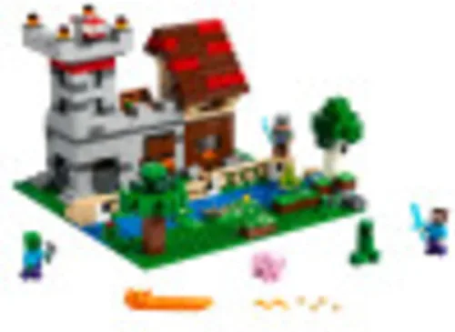 Miniatura 2 de LEGO Minecraft The Crafting Box 3.0 21161 Minecraft - Juguete de construcción de ladrillos y minifiguras, juego de construcción de castillo