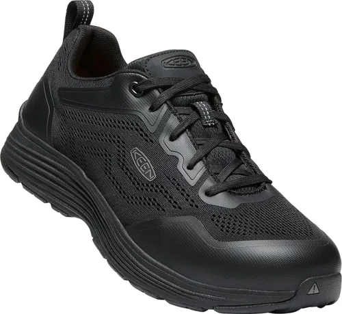 Miniatura 3 de KEEN Utility Sparta 2 Zapatos de trabajo industriales con punta de aleación de baja altura para hombre, Negro
