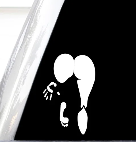 Miniatura 8 de Calcomanía de pintura de muslos de pies en los glúteos, calcomanía de pintura de lienzo sexy, camión volquete, regalos calientes para hombres