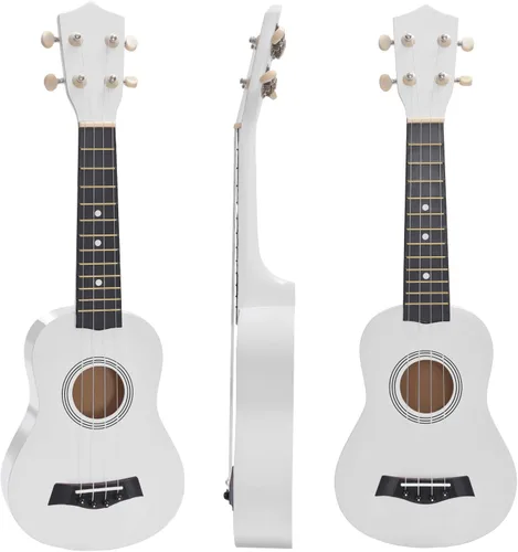 Miniatura 2 de Paquete de ukelele soprano para principiantes, kit de iniciación de ukeleles de tilo de 21 pulgadas para niños con bolsa de concierto, sintonizador