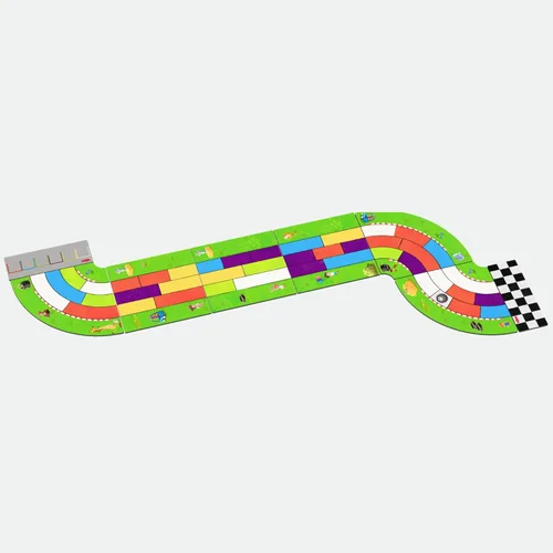 Miniatura 3 de HABA Monza Car Racing Board Game for Kids, Color Matching Strategy Game, Ages 5+