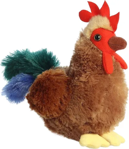 Miniatura 5 de Aurora® - Adorable Mini Flopsie™ gallo Cocky™ - Animal de peluche, facilidad para jugar, compañero eterno - Marrón, 6 pulgadas