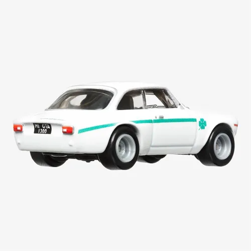 Miniatura 3 de Hot Wheels Alfa Romeo Giulai Sprint GTA, Car Culture Spettacolare 5/5 [Blanco]