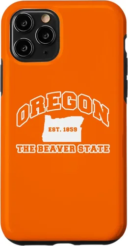 Miniatura 27 de iPhone 16 Oregon Souvenir Vacation Est 1859 The Beaver State Adults Case