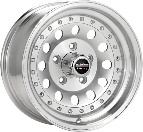 Miniatura 6 de American Racing AR62 OUTLAW II 15X7 5X4.75 5.97 50mm SATIN BLACK - AR625762B Negro satinado