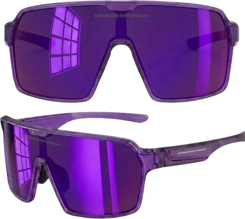Miniatura 17 de grinderPUNCH Lentes de sol deportivos polarizados para hombres y mujeres, con protección UV, para béisbol, correr, ciclismo, esquí y pickleball