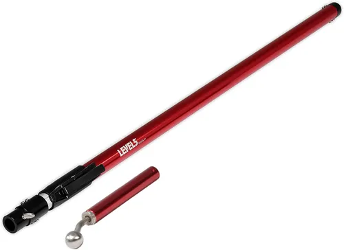 Miniatura 3 de LEVEL5 Mango de extensión para acabado de esquina, 31 a 50 pulgadas de grado profesional Aluminio anodizado 4-795