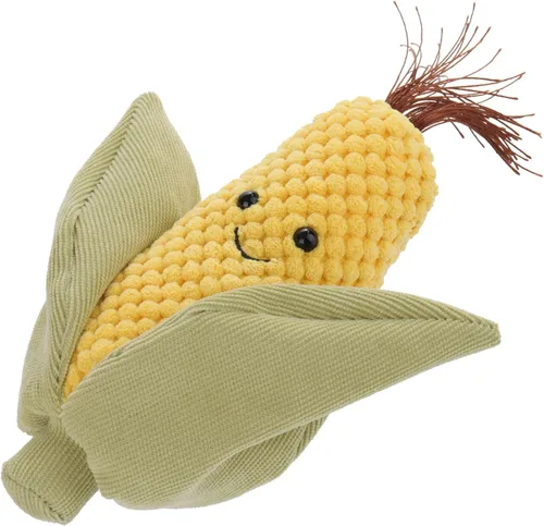 Miniatura 5 de Apricot Lamb Juguetes de comida, peluche de maíz fresco, suave, perfecto para niños
