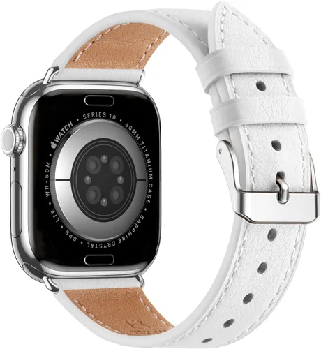 Miniatura 7 de Bestig - Correa compatible para Apple Watch de 38mm, 40mm, correa de repuesto de cuero genuino para iWatch Series 6, SE, 5, 4, 3, 2, 1, Sports &
