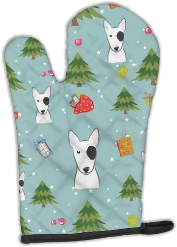 Miniatura 190 de Caroline's Treasures BB4020OVMT Dog House Collection Border Collie - Guante de horno grueso resistente al calor para sartenes calientes y horno