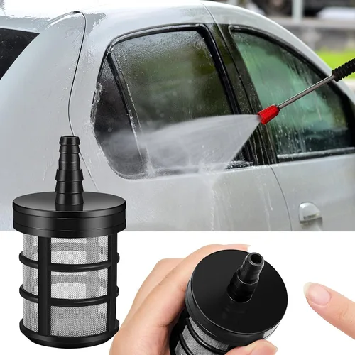 Miniatura 6 de Tondiamo 4 filtros de manguera doméstica para bomba de agua, filtro de sedimentos, filtro de agua de acero inoxidable de malla 50, filtro
