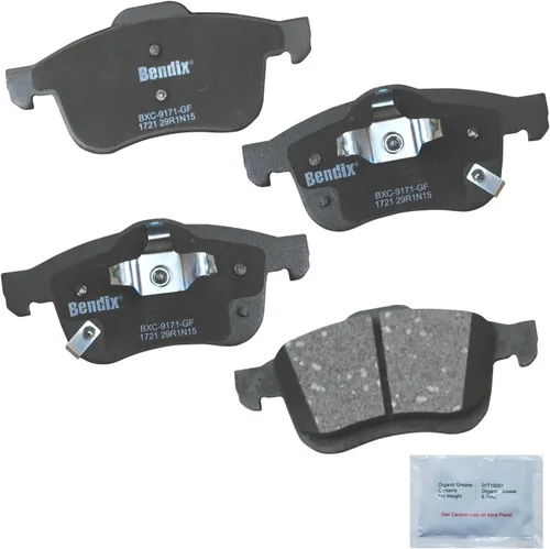 Miniatura 50 de Pastillas de freno delanteras cerámicas Bendix Priority1 CFC2302 para Hyundai Elantra 2021, Sonata 2022-2020, Kia K5 2023-2021