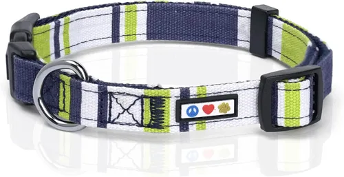 Miniatura 21 de Collar para mascotas Pawtitas, de 6 pies, suave, ajustable, color sólido, de nailon. El collar y arnés a juego para perros y cachorros, se venden