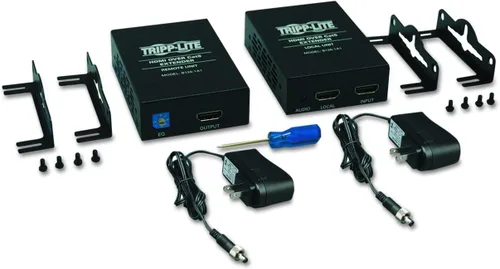 Miniatura 3 de Tripp Lite - Kit Extensor HDMI sobre Cat5/6 con Control Serial e IR, Transmisor y Receptor de video y audio, 4K x 2K, 1080p @ 24/30 Hz, con un rango