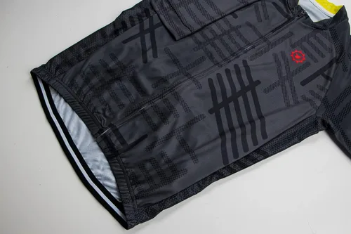 Miniatura 3 de GCRFL Conjunto de camiseta de ciclismo para hombre, pantalones cortos para bicicleta de carretera, mangas de jersey con cremallera, pantalones