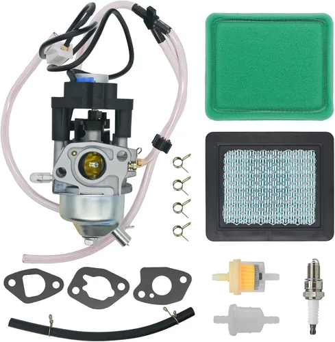 Eu3000is - Repuesto de carburador para generador Honda EU3000i, 16100-ZL0-D66 16100-ZL0-D65 Carb con juntas Filtro de aire Bujía Línea de combustible