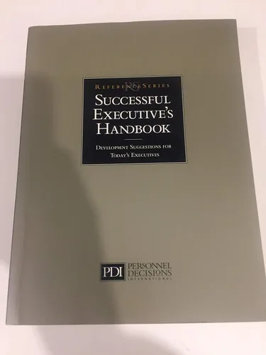 Successful Executive's Handbook by Susan H. Gebelein(2014-10-07) Tapa blanda