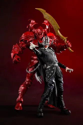 Miniatura 12 de McFarlane Toys - DC Multiverse Batman Who Laughs (Knight Armor) & The Merciless (Multiverso Oscuro) Figura de 7 pulgadas y Mega Figura McFarlane