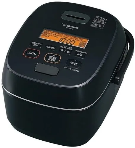 Zojirushi NW-JE10 / 18 Pressure IH Arrocera de cocción extrema 1L / 1.8L Negro 100V Solo Japonés Enviado desde Japón (1L (NW-JE10))