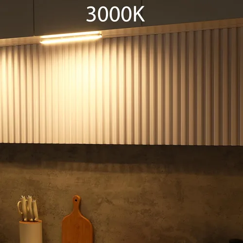 Miniatura 6 de Litever Luz LED para debajo del gabinete con alimentación USB para encimera de cocina, banco de trabajo, estación de café, espacio de trabajo