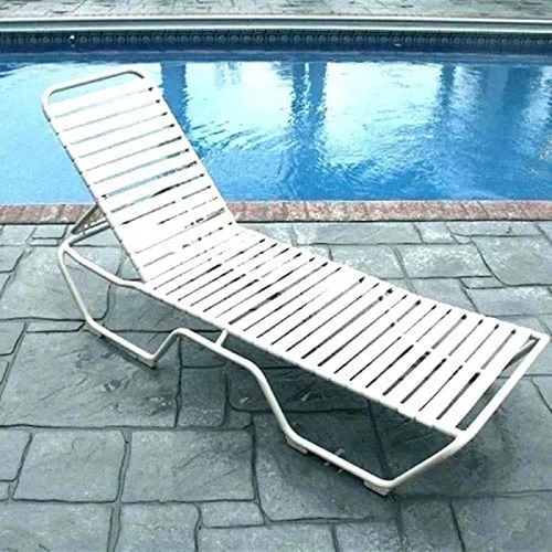 Miniatura 2 de Correa de reparación de muebles de césped de patio al aire libre de 1.5" x 30' - Blanco