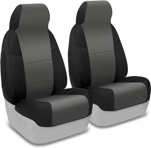 Miniatura 9 de Coverking Custom Fit cubierta de asiento para determinados modelos de Chevrolet – neopreno, Negro