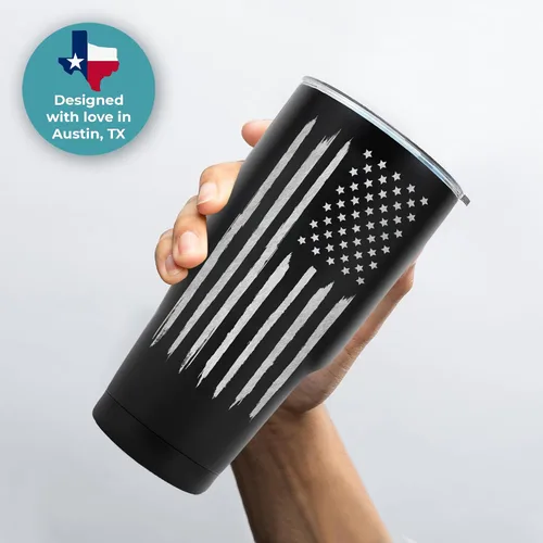 Miniatura 8 de Vaso con la bandera estadounidense de 30 onzas, taza de viaje patriótica para hombres, la mejor taza de café patriótica para él, regalos únicos