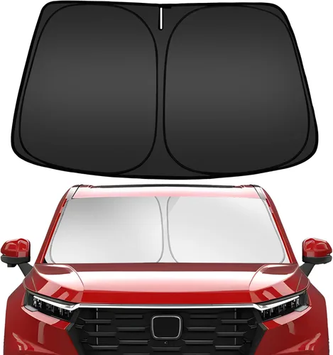 Miniatura 59 de ARISMOTOR - Parasol plegable para parabrisas para Honda Civic 11.ª generación 2022-2025 2026, protector de visera de sol personalizado para ventana